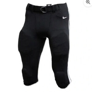 NIKE MENS PRO VAPOR FOOTBALL SHORTS SIZE XL in CASUAL BLACK/WHITE